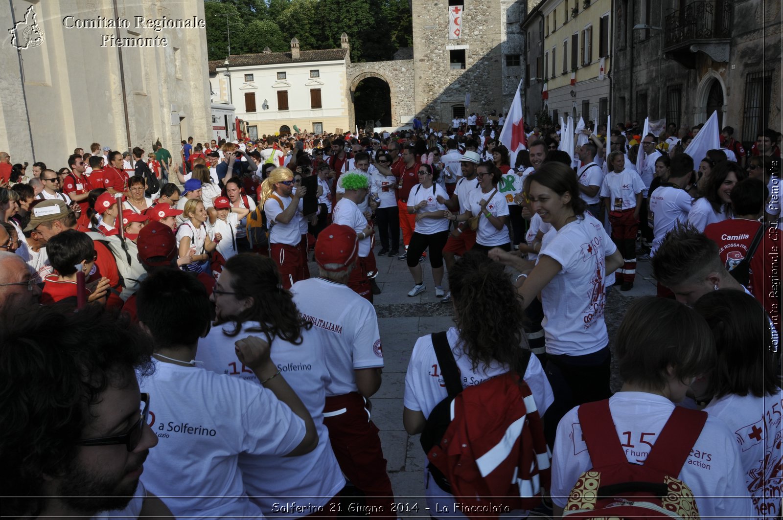 Solferino 21 iugno 2014 - La Fiaccolata - Croce Rossa Italiana - Comitato Regionale del Piemonte