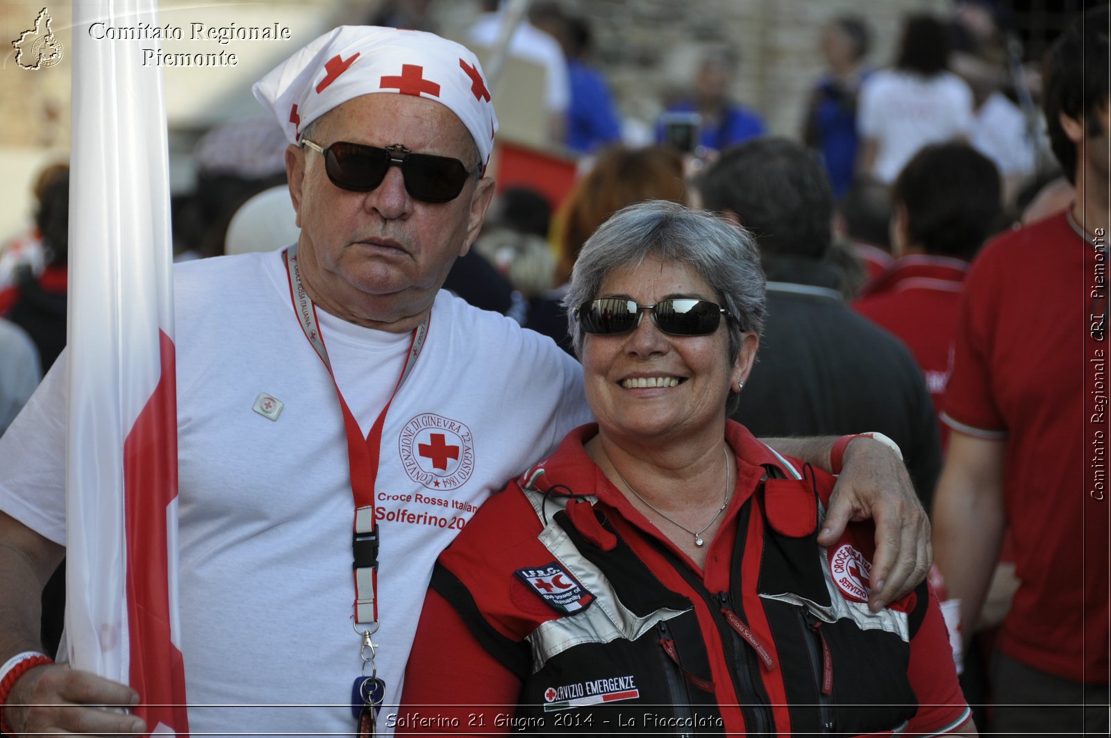 Solferino 21 iugno 2014 - La Fiaccolata - Croce Rossa Italiana - Comitato Regionale del Piemonte