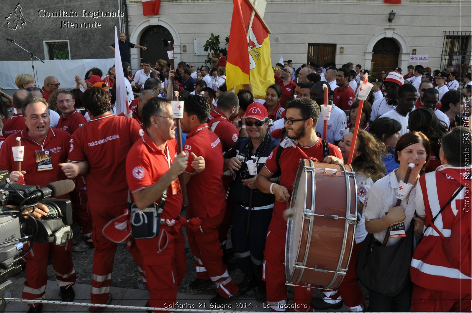 Solferino 21 iugno 2014 - La Fiaccolata - Croce Rossa Italiana - Comitato Regionale del Piemonte