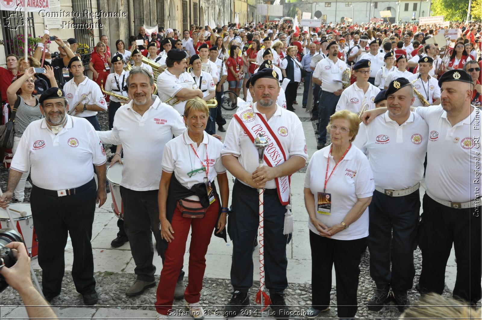 Solferino 21 iugno 2014 - La Fiaccolata - Croce Rossa Italiana - Comitato Regionale del Piemonte