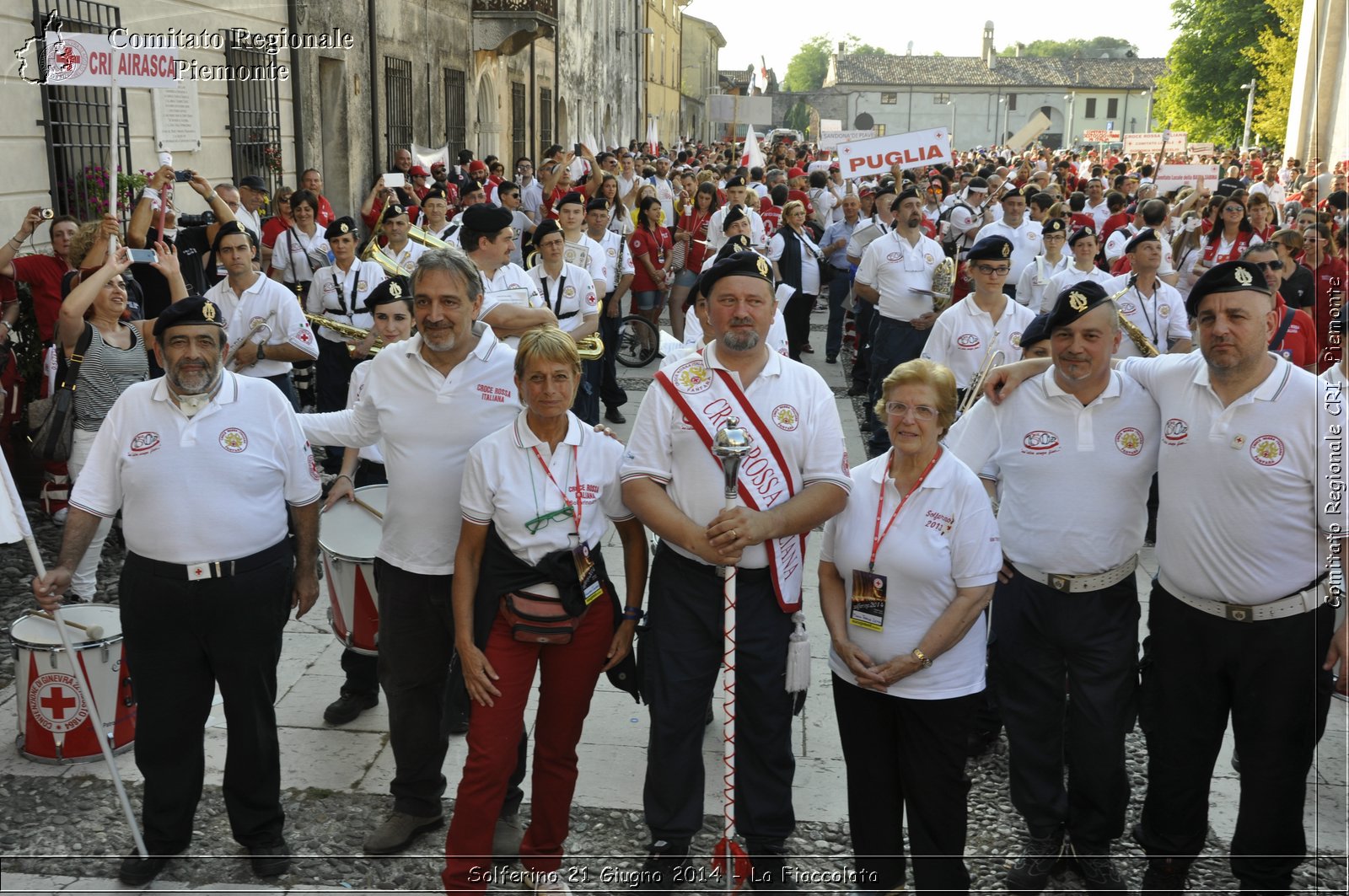 Solferino 21 iugno 2014 - La Fiaccolata - Croce Rossa Italiana - Comitato Regionale del Piemonte