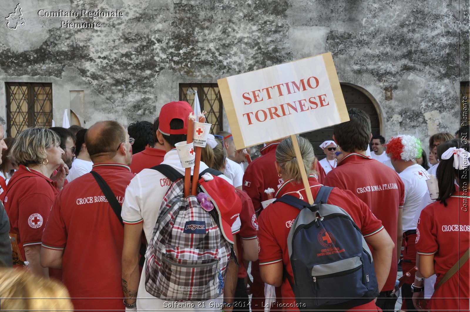 Solferino 21 iugno 2014 - La Fiaccolata - Croce Rossa Italiana - Comitato Regionale del Piemonte