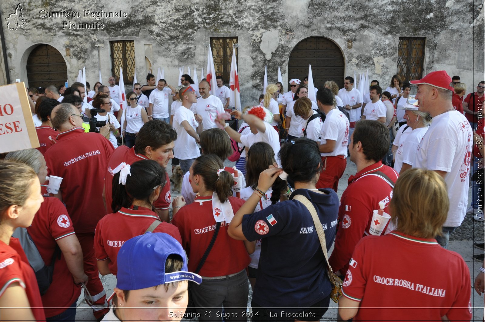 Solferino 21 iugno 2014 - La Fiaccolata - Croce Rossa Italiana - Comitato Regionale del Piemonte