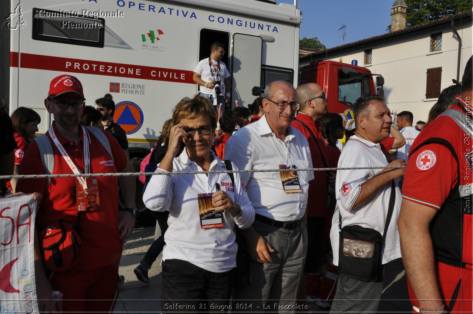 Solferino 21 iugno 2014 - La Fiaccolata - Croce Rossa Italiana - Comitato Regionale del Piemonte