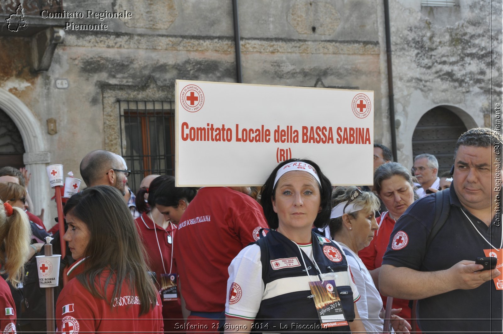 Solferino 21 iugno 2014 - La Fiaccolata - Croce Rossa Italiana - Comitato Regionale del Piemonte