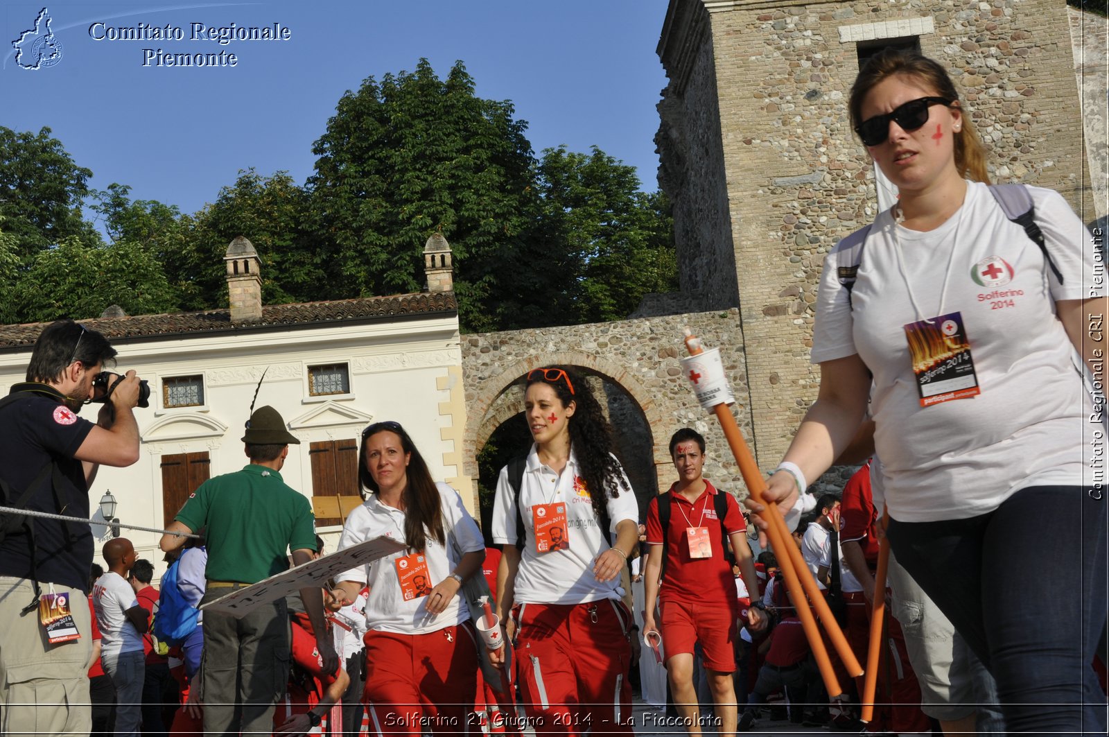 Solferino 21 iugno 2014 - La Fiaccolata - Croce Rossa Italiana - Comitato Regionale del Piemonte