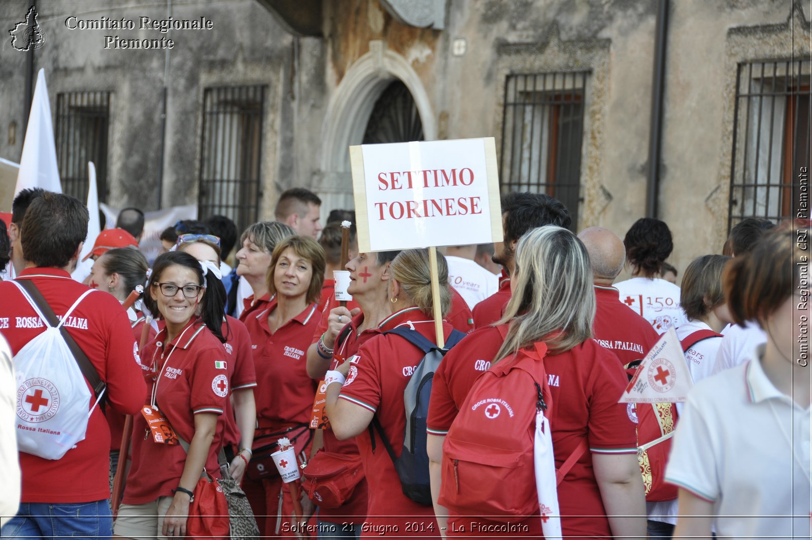 Solferino 21 iugno 2014 - La Fiaccolata - Croce Rossa Italiana - Comitato Regionale del Piemonte