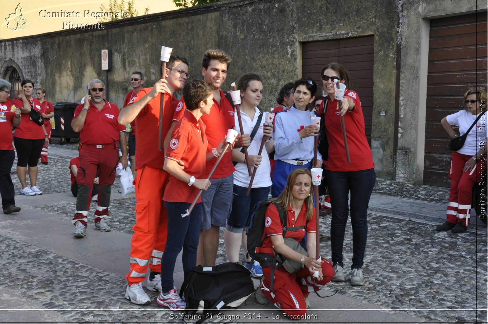 Solferino 21 iugno 2014 - La Fiaccolata - Croce Rossa Italiana - Comitato Regionale del Piemonte