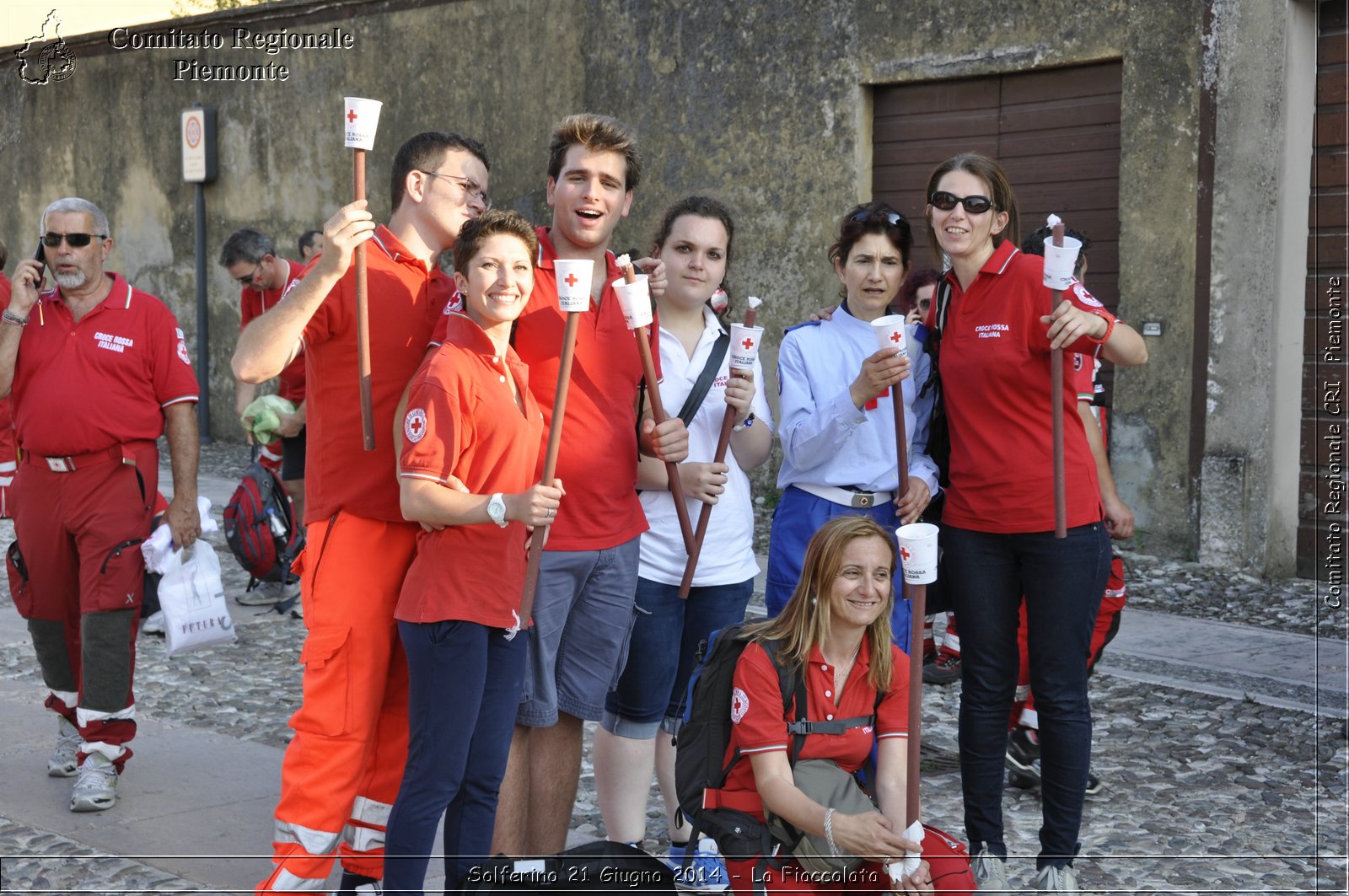 Solferino 21 iugno 2014 - La Fiaccolata - Croce Rossa Italiana - Comitato Regionale del Piemonte