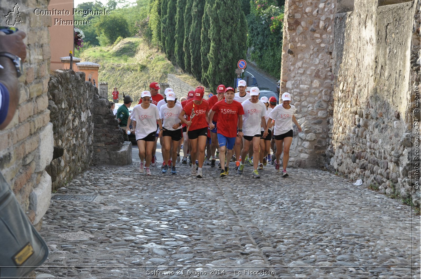 Solferino 21 iugno 2014 - La Fiaccolata - Croce Rossa Italiana - Comitato Regionale del Piemonte