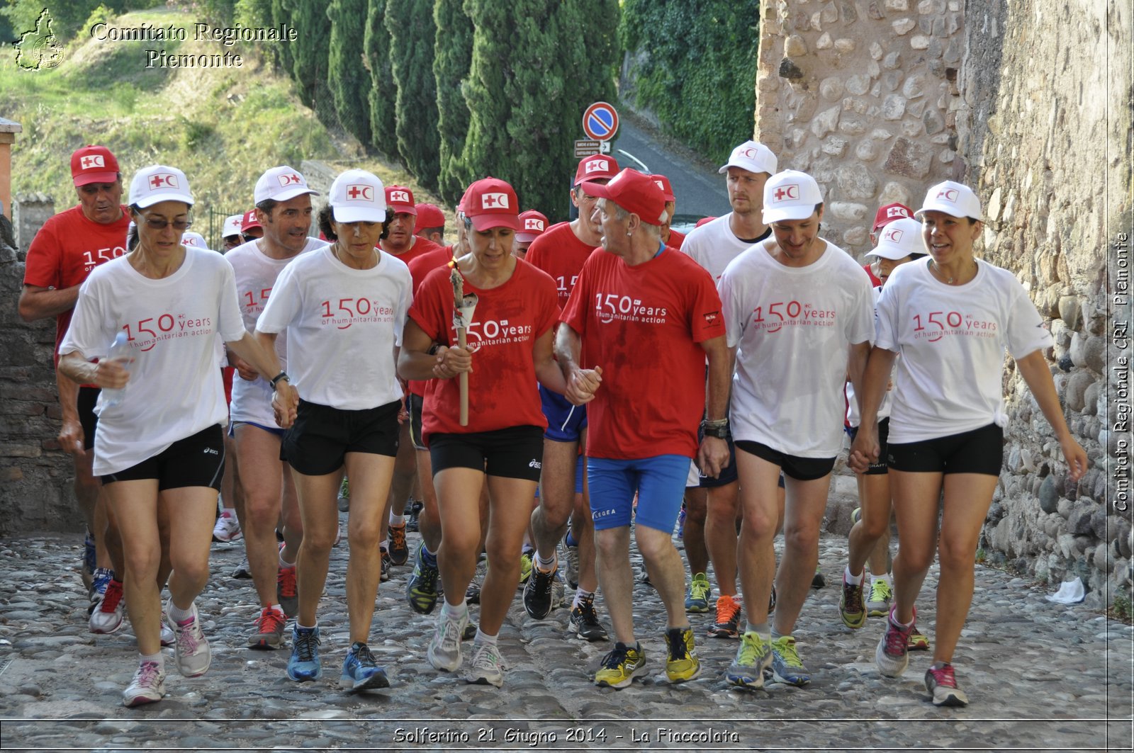 Solferino 21 iugno 2014 - La Fiaccolata - Croce Rossa Italiana - Comitato Regionale del Piemonte