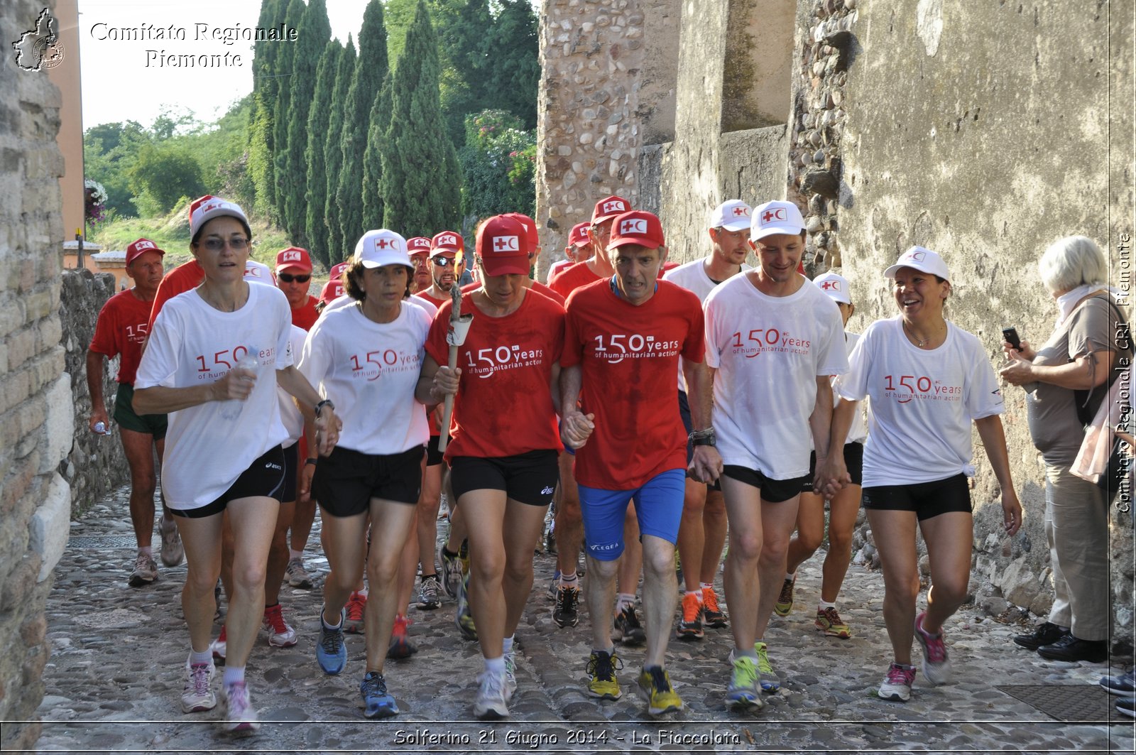 Solferino 21 iugno 2014 - La Fiaccolata - Croce Rossa Italiana - Comitato Regionale del Piemonte