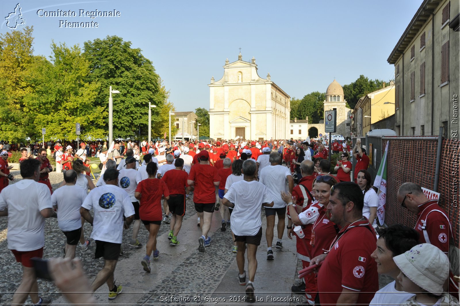 Solferino 21 iugno 2014 - La Fiaccolata - Croce Rossa Italiana - Comitato Regionale del Piemonte