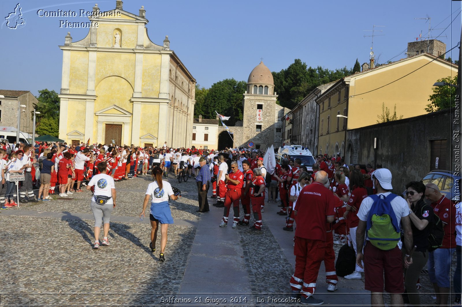 Solferino 21 iugno 2014 - La Fiaccolata - Croce Rossa Italiana - Comitato Regionale del Piemonte