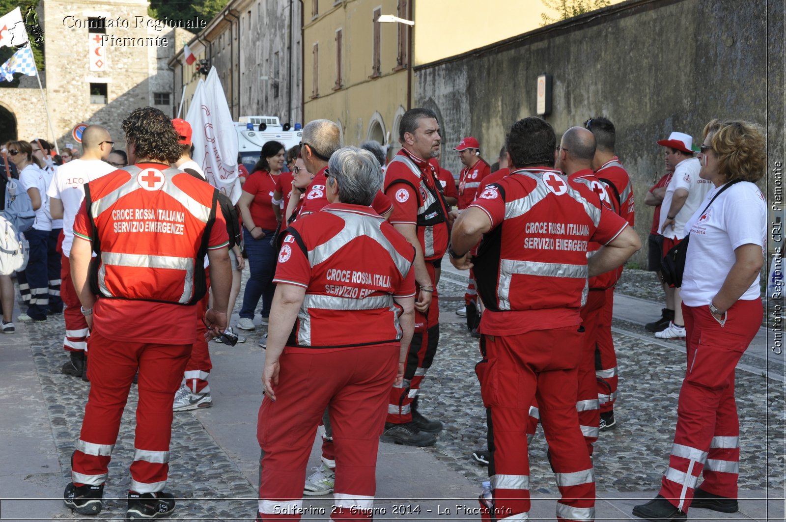 Solferino 21 iugno 2014 - La Fiaccolata - Croce Rossa Italiana - Comitato Regionale del Piemonte