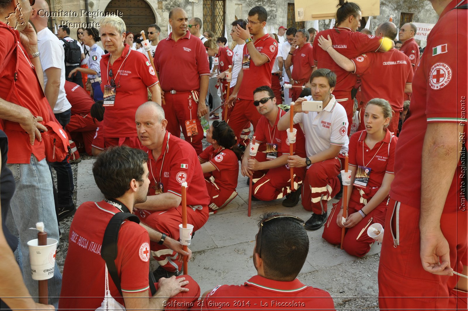 Solferino 21 iugno 2014 - La Fiaccolata - Croce Rossa Italiana - Comitato Regionale del Piemonte