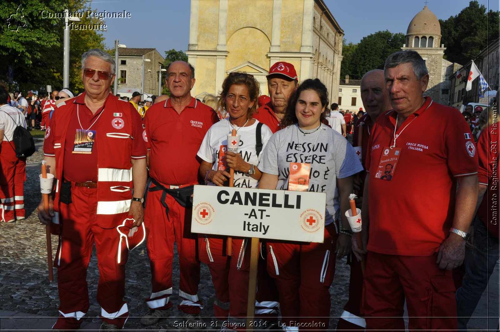 Solferino 21 iugno 2014 - La Fiaccolata - Croce Rossa Italiana - Comitato Regionale del Piemonte