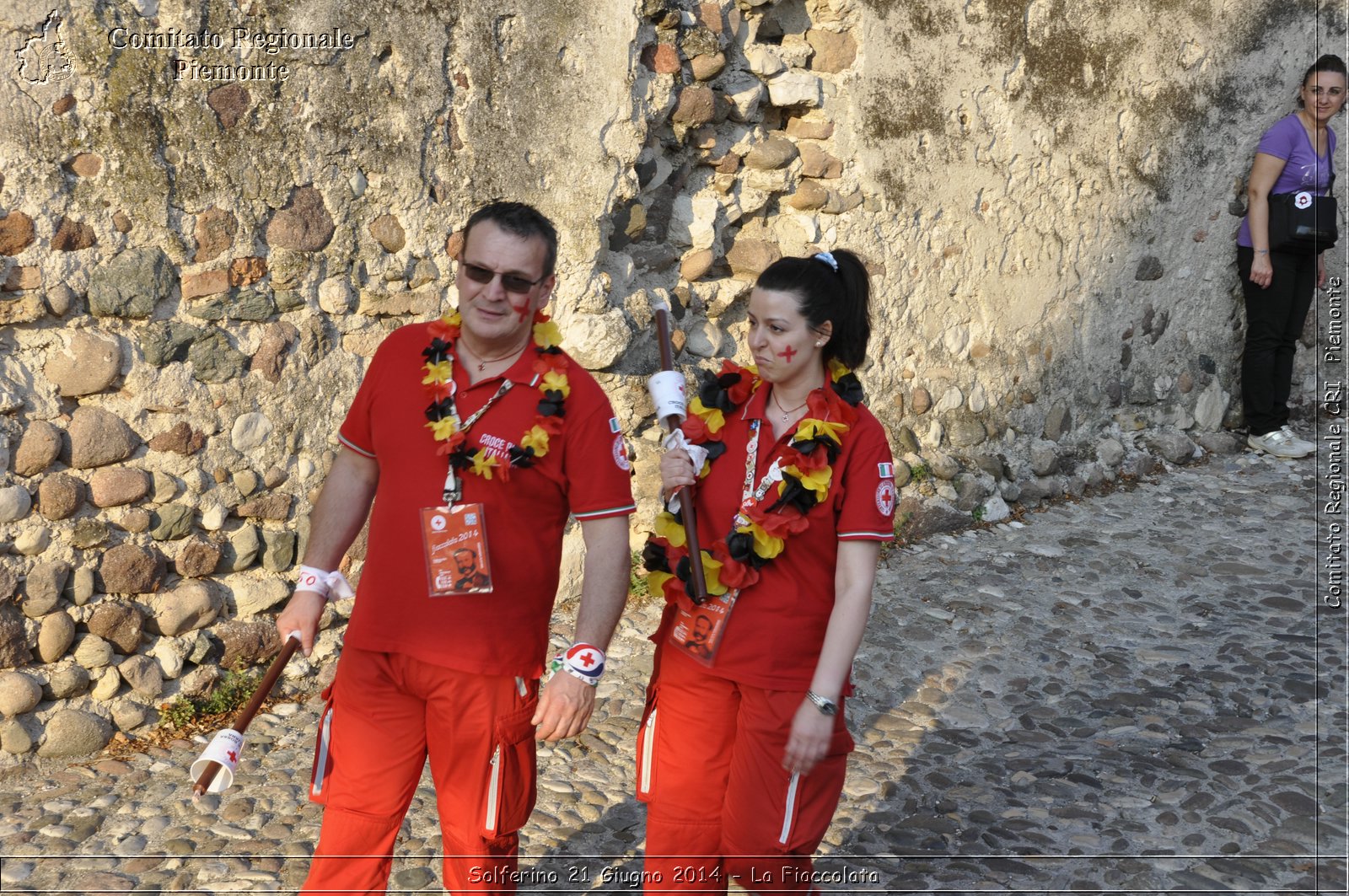 Solferino 21 iugno 2014 - La Fiaccolata - Croce Rossa Italiana - Comitato Regionale del Piemonte