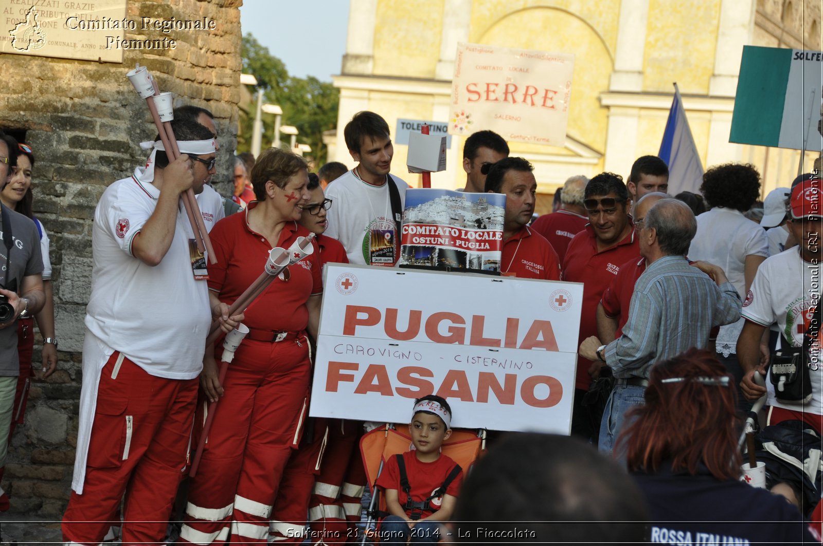 Solferino 21 iugno 2014 - La Fiaccolata - Croce Rossa Italiana - Comitato Regionale del Piemonte