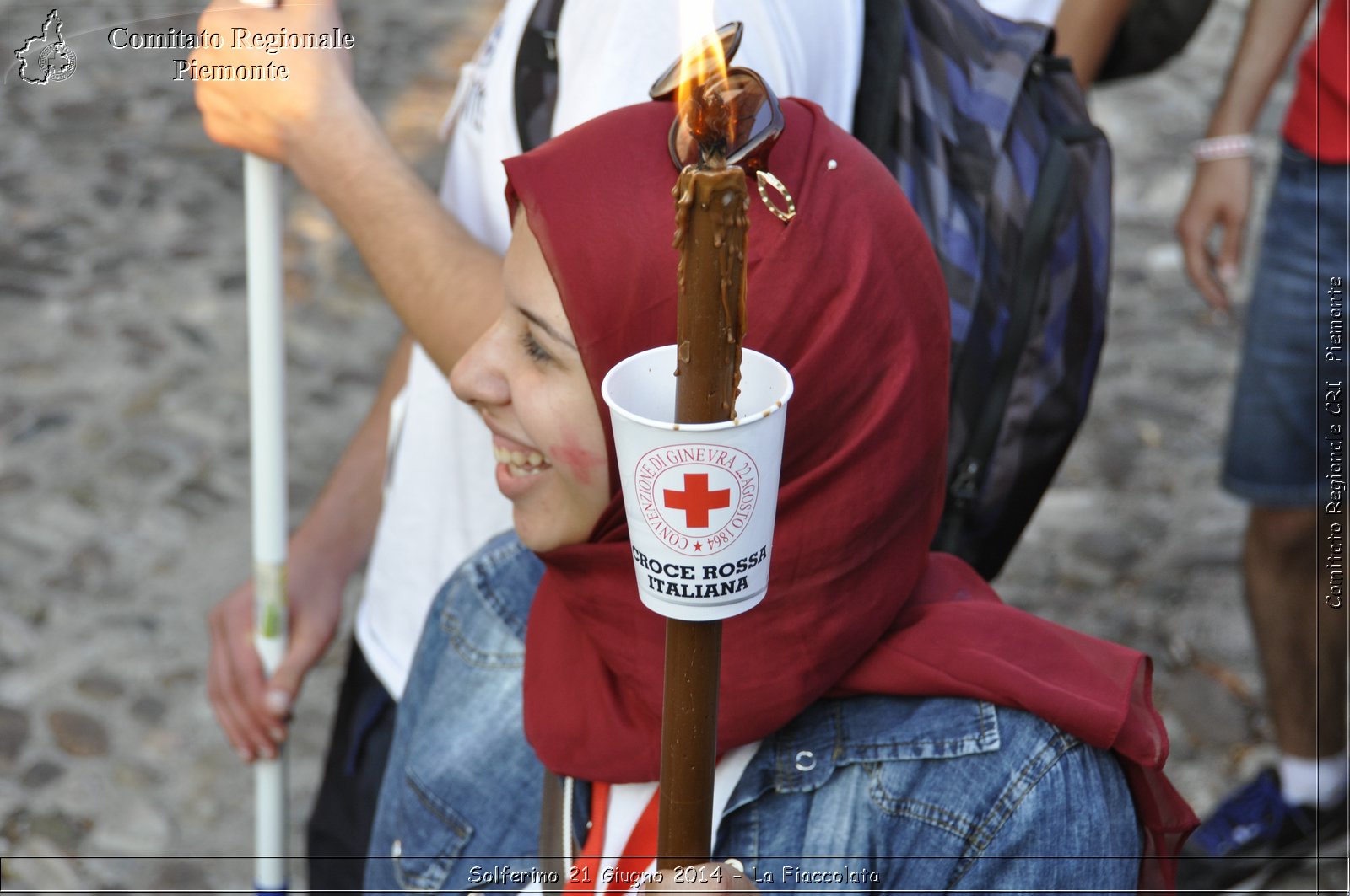 Solferino 21 iugno 2014 - La Fiaccolata - Croce Rossa Italiana - Comitato Regionale del Piemonte