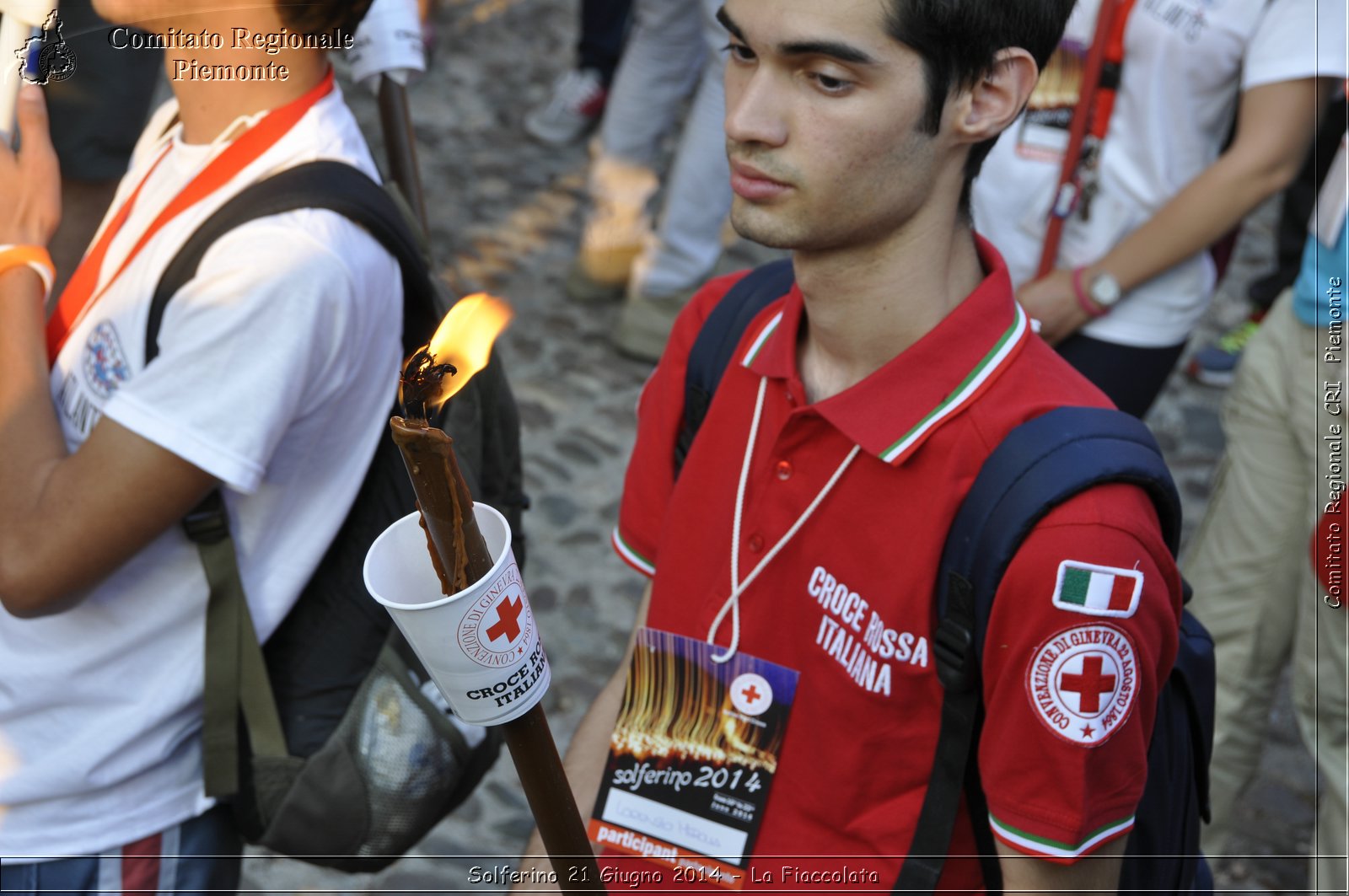 Solferino 21 iugno 2014 - La Fiaccolata - Croce Rossa Italiana - Comitato Regionale del Piemonte