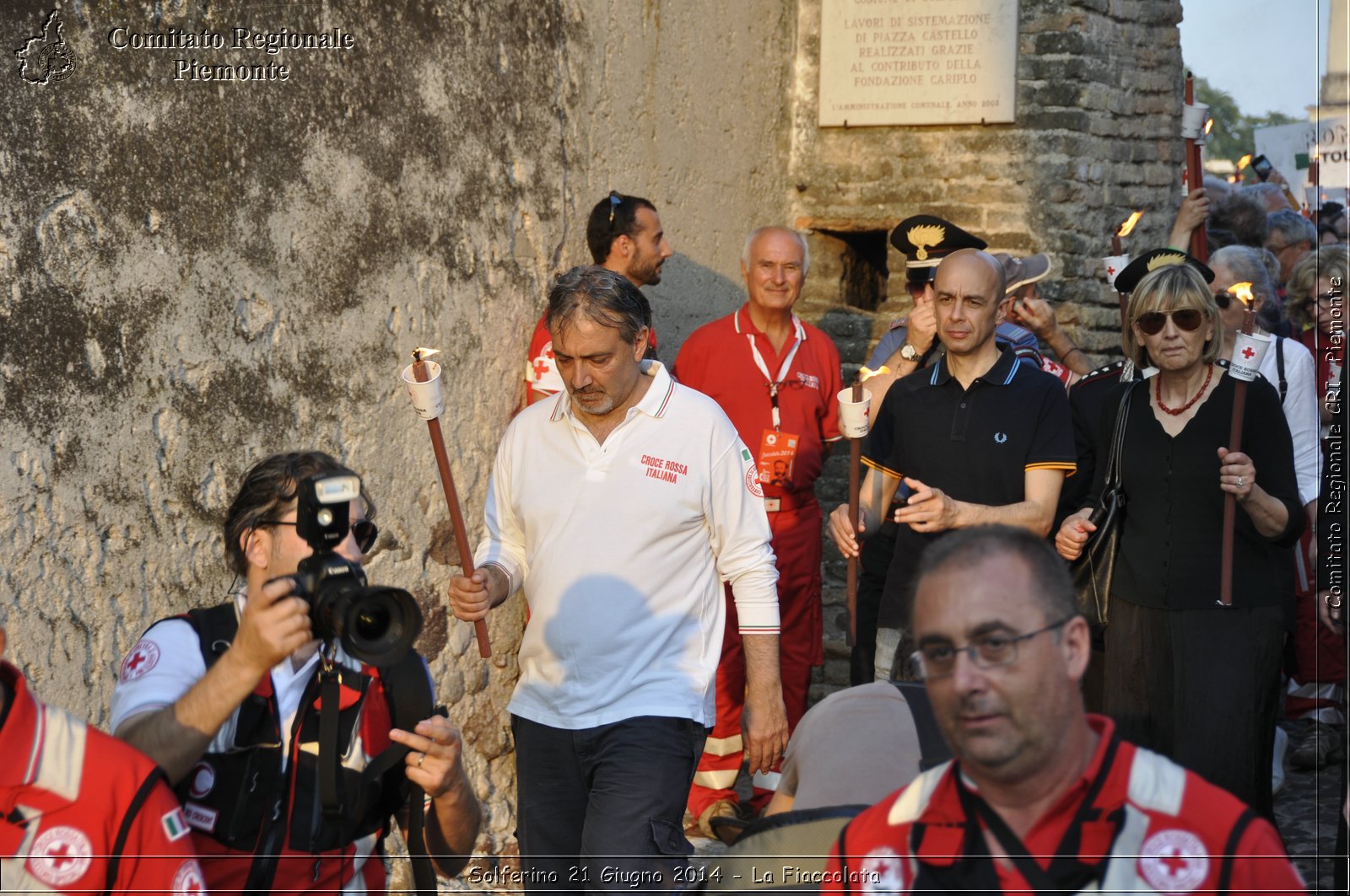 Solferino 21 iugno 2014 - La Fiaccolata - Croce Rossa Italiana - Comitato Regionale del Piemonte