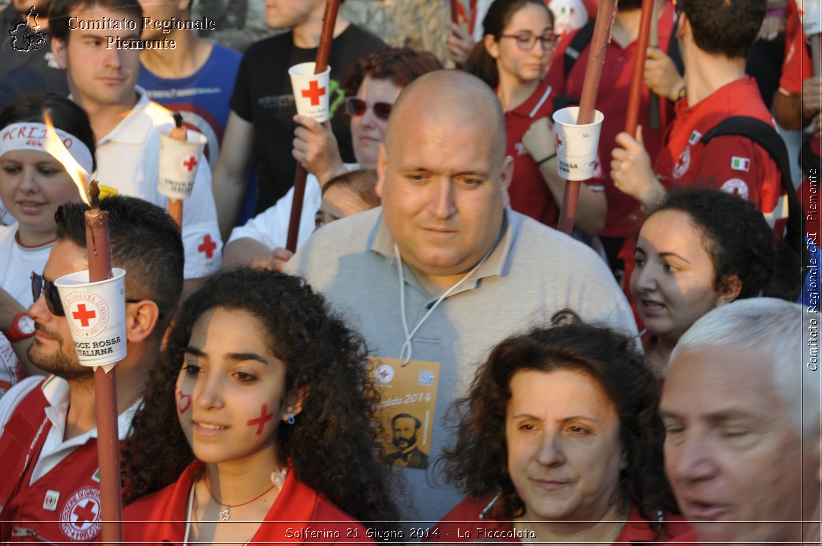 Solferino 21 iugno 2014 - La Fiaccolata - Croce Rossa Italiana - Comitato Regionale del Piemonte