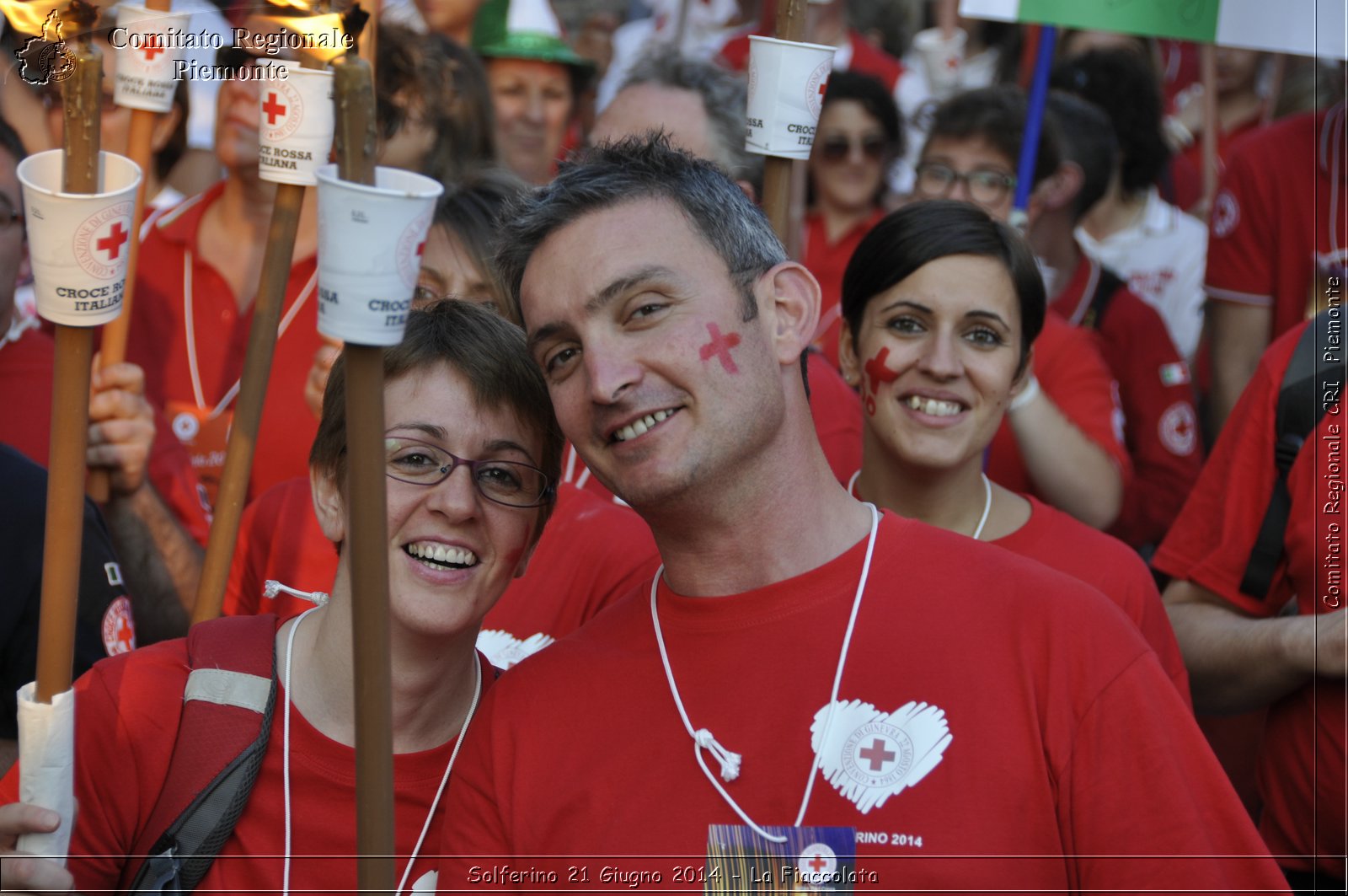 Solferino 21 iugno 2014 - La Fiaccolata - Croce Rossa Italiana - Comitato Regionale del Piemonte