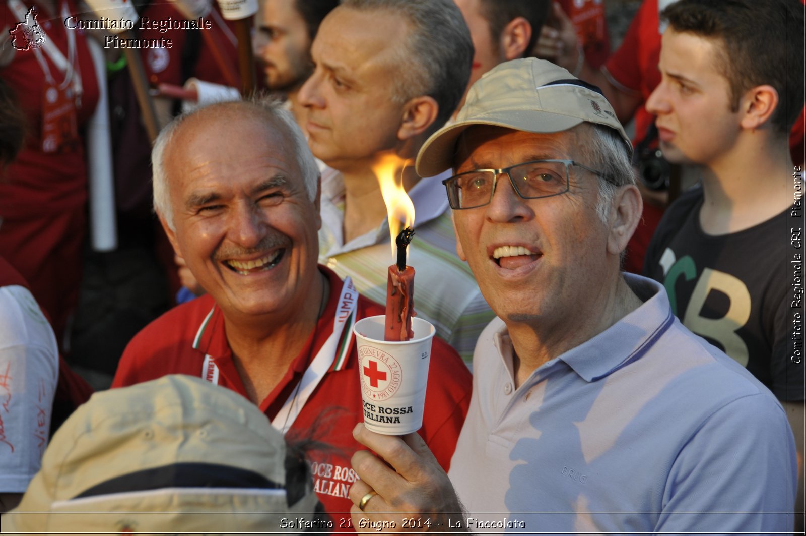 Solferino 21 iugno 2014 - La Fiaccolata - Croce Rossa Italiana - Comitato Regionale del Piemonte