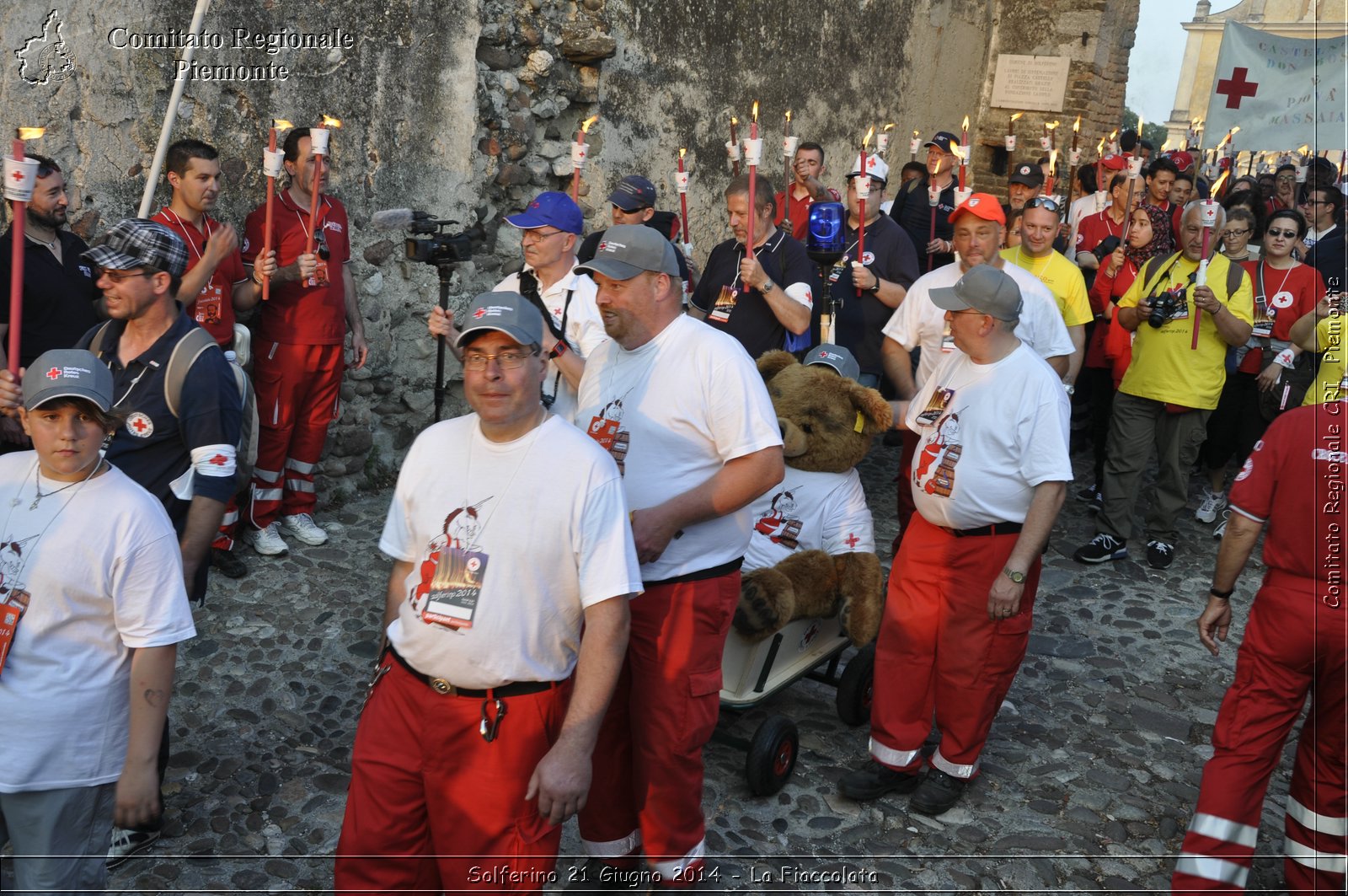 Solferino 21 iugno 2014 - La Fiaccolata - Croce Rossa Italiana - Comitato Regionale del Piemonte