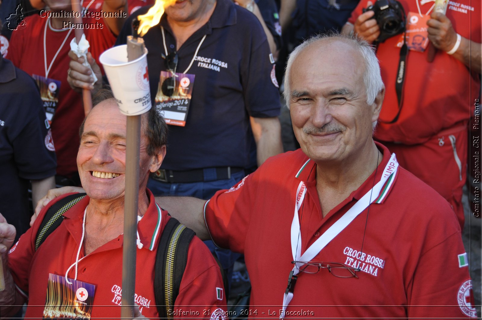 Solferino 21 iugno 2014 - La Fiaccolata - Croce Rossa Italiana - Comitato Regionale del Piemonte