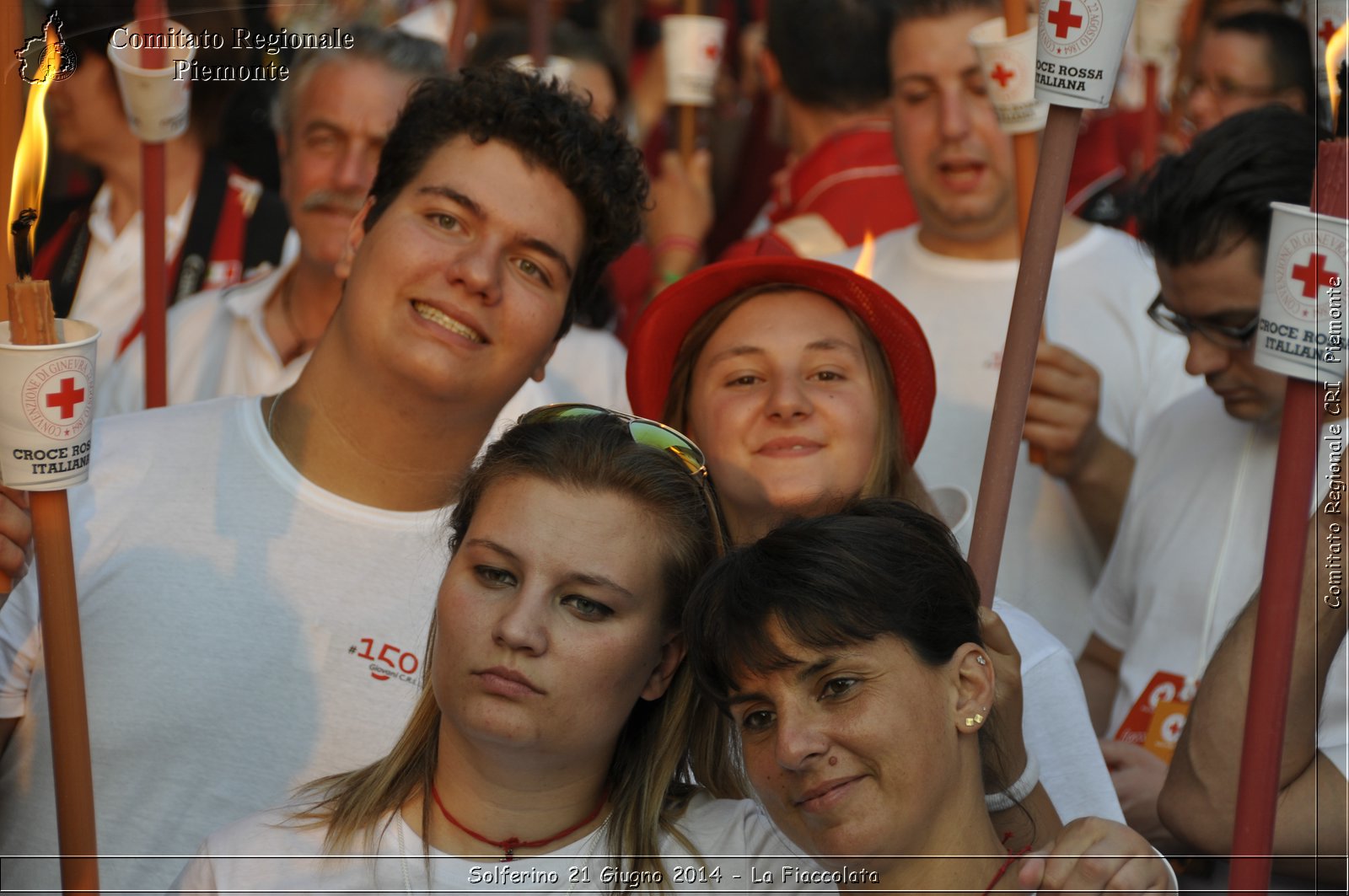 Solferino 21 iugno 2014 - La Fiaccolata - Croce Rossa Italiana - Comitato Regionale del Piemonte