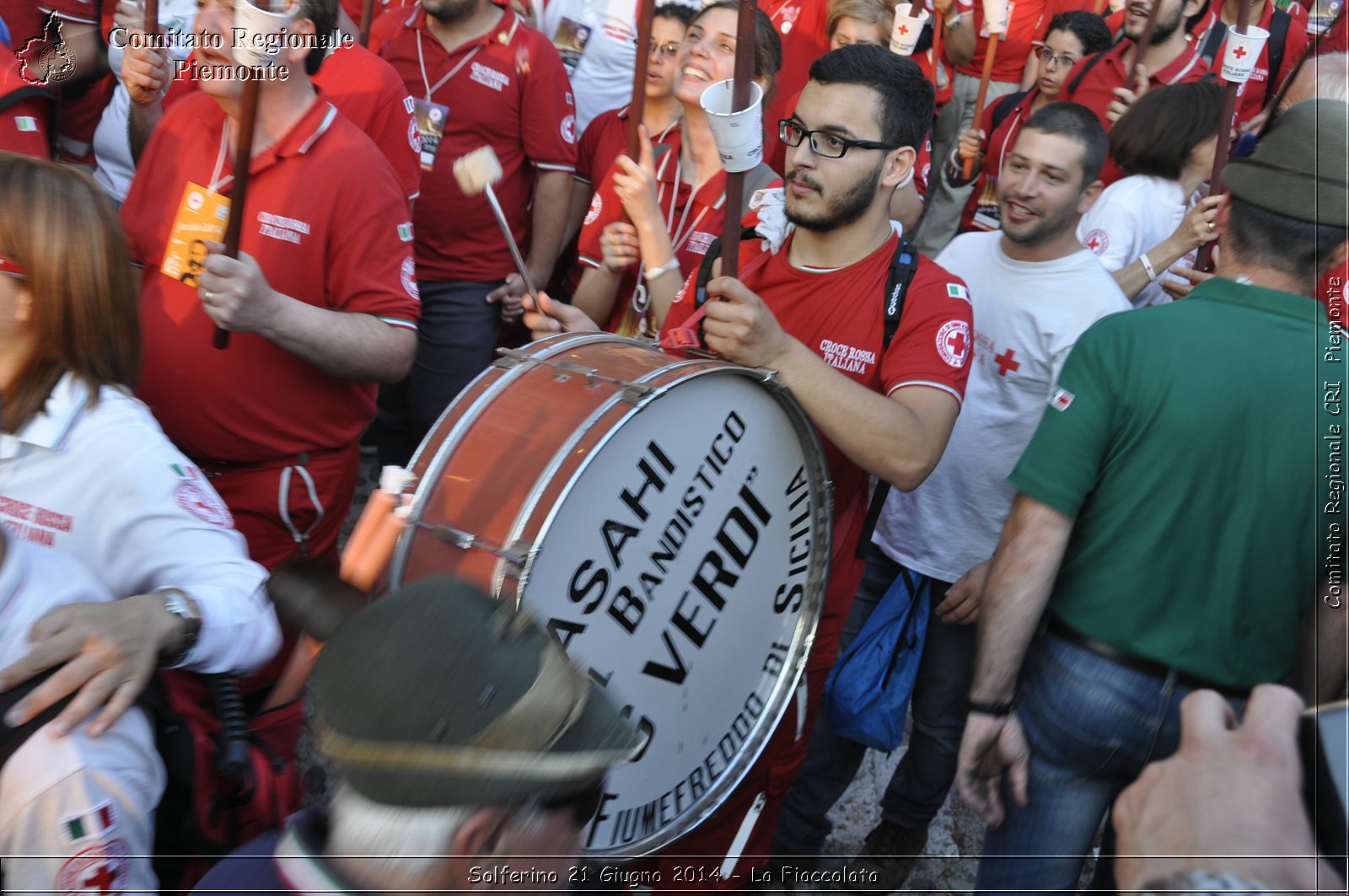 Solferino 21 iugno 2014 - La Fiaccolata - Croce Rossa Italiana - Comitato Regionale del Piemonte