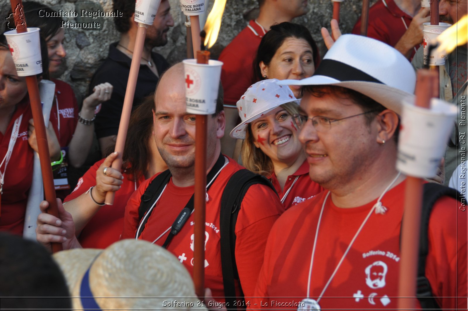 Solferino 21 iugno 2014 - La Fiaccolata - Croce Rossa Italiana - Comitato Regionale del Piemonte