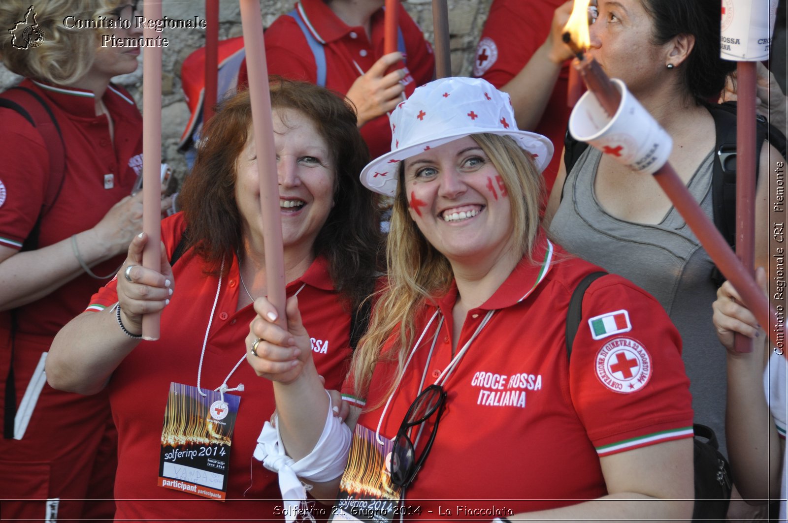 Solferino 21 iugno 2014 - La Fiaccolata - Croce Rossa Italiana - Comitato Regionale del Piemonte