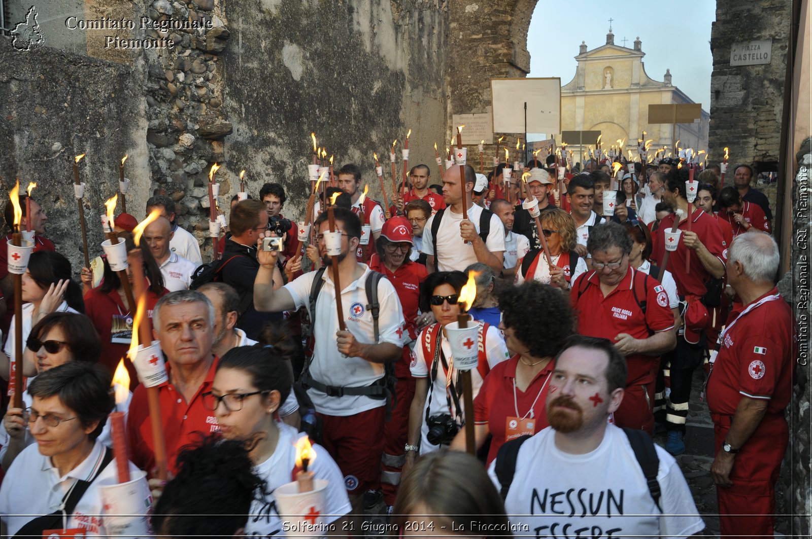 Solferino 21 iugno 2014 - La Fiaccolata - Croce Rossa Italiana - Comitato Regionale del Piemonte