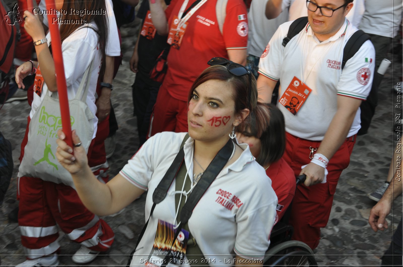 Solferino 21 iugno 2014 - La Fiaccolata - Croce Rossa Italiana - Comitato Regionale del Piemonte