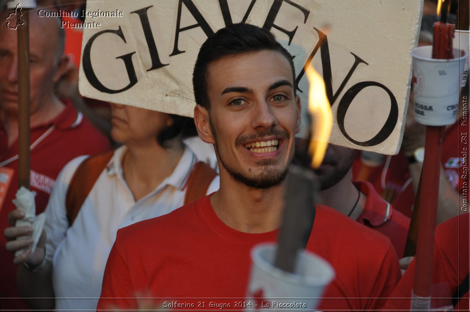 Solferino 21 iugno 2014 - La Fiaccolata - Croce Rossa Italiana - Comitato Regionale del Piemonte