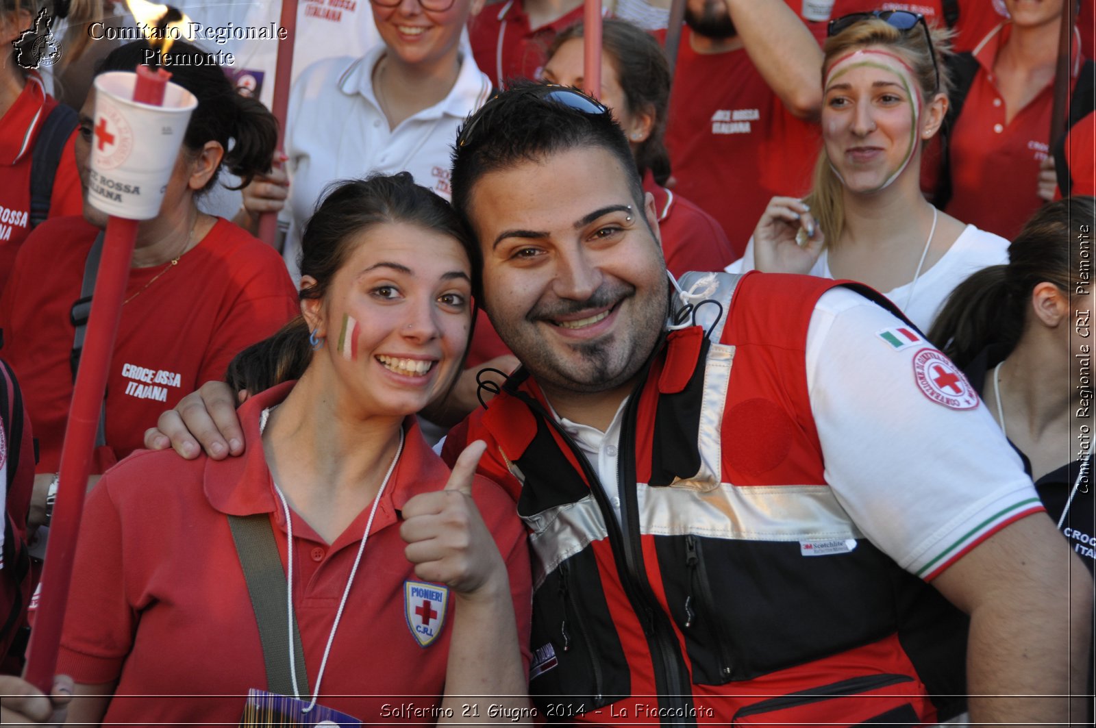 Solferino 21 iugno 2014 - La Fiaccolata - Croce Rossa Italiana - Comitato Regionale del Piemonte