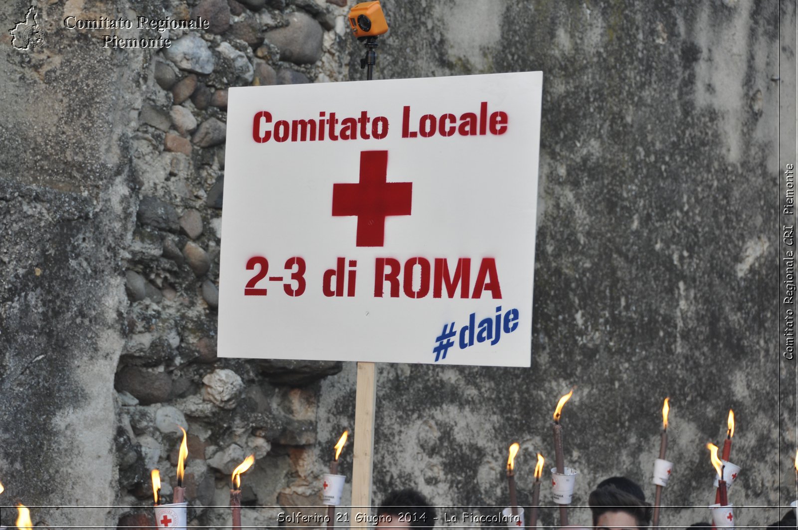 Solferino 21 iugno 2014 - La Fiaccolata - Croce Rossa Italiana - Comitato Regionale del Piemonte