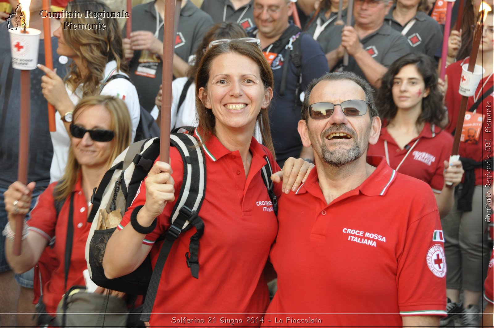 Solferino 21 iugno 2014 - La Fiaccolata - Croce Rossa Italiana - Comitato Regionale del Piemonte