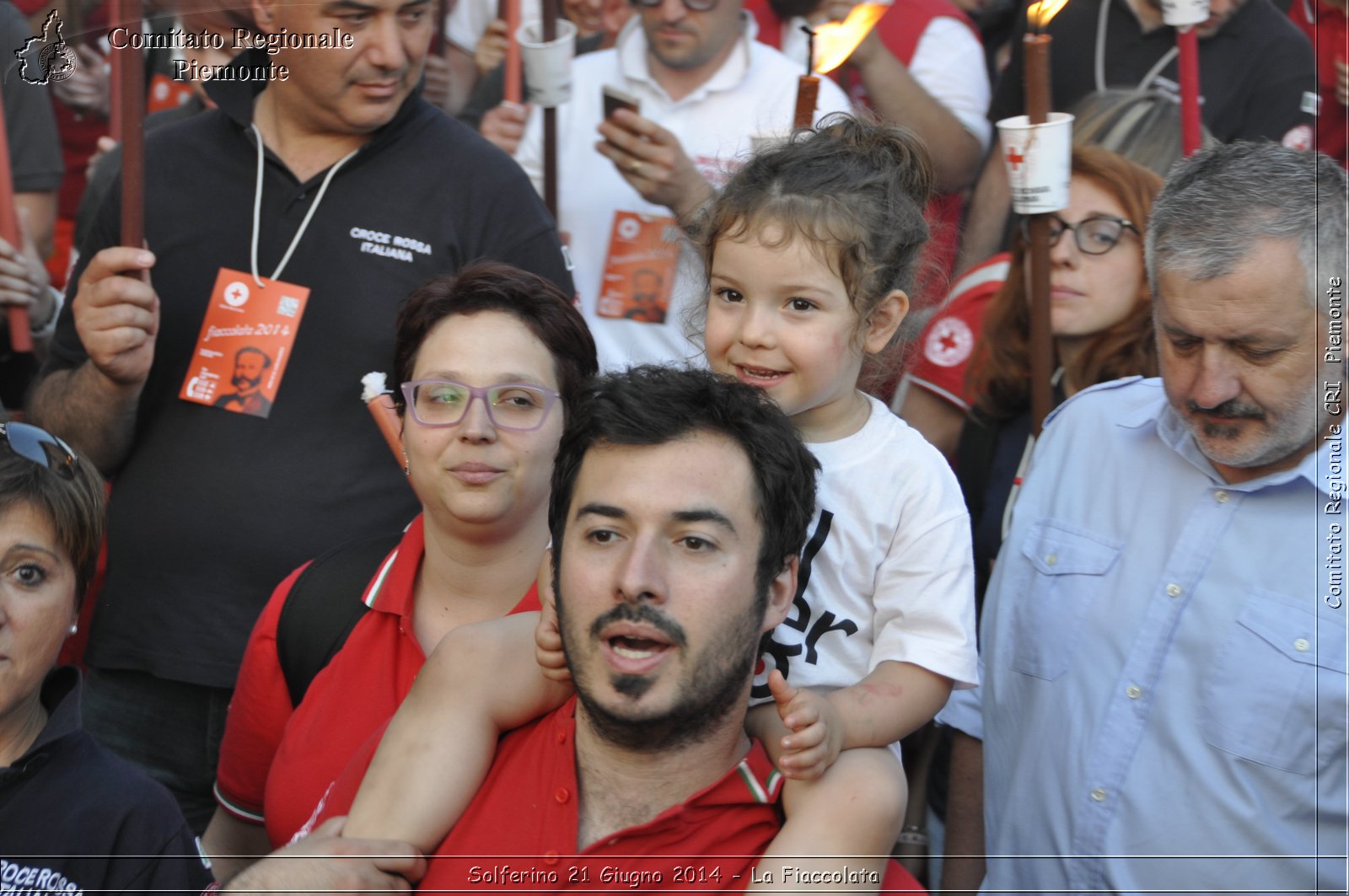 Solferino 21 iugno 2014 - La Fiaccolata - Croce Rossa Italiana - Comitato Regionale del Piemonte