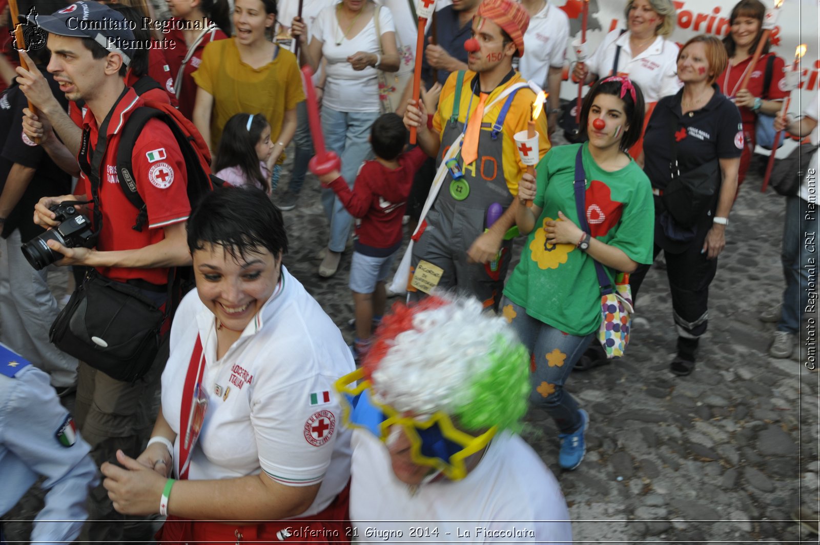 Solferino 21 iugno 2014 - La Fiaccolata - Croce Rossa Italiana - Comitato Regionale del Piemonte