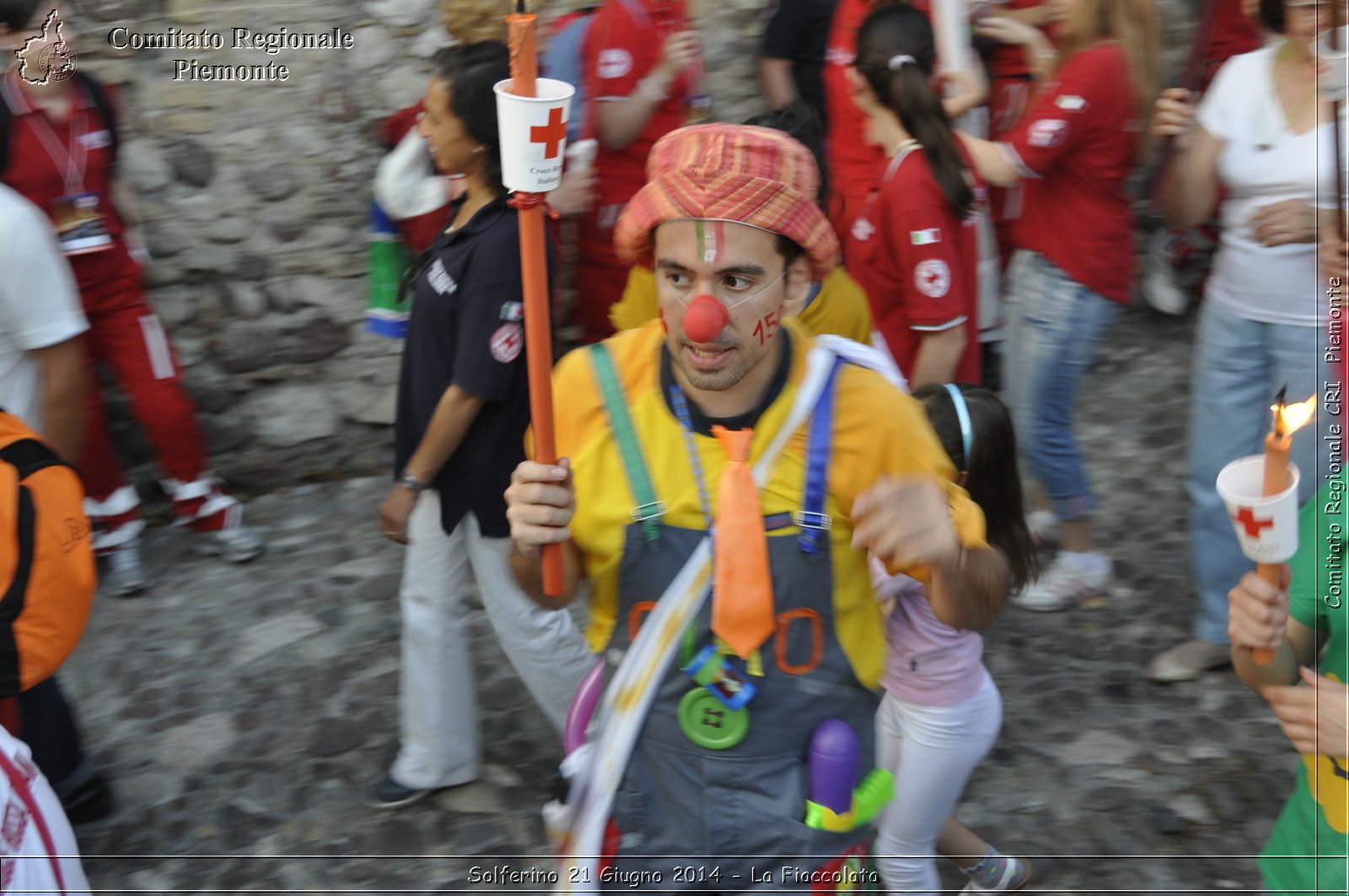 Solferino 21 iugno 2014 - La Fiaccolata - Croce Rossa Italiana - Comitato Regionale del Piemonte