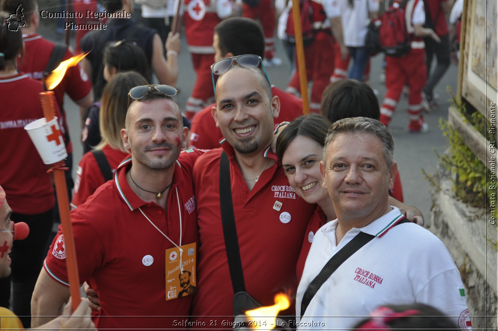 Solferino 21 iugno 2014 - La Fiaccolata - Croce Rossa Italiana - Comitato Regionale del Piemonte