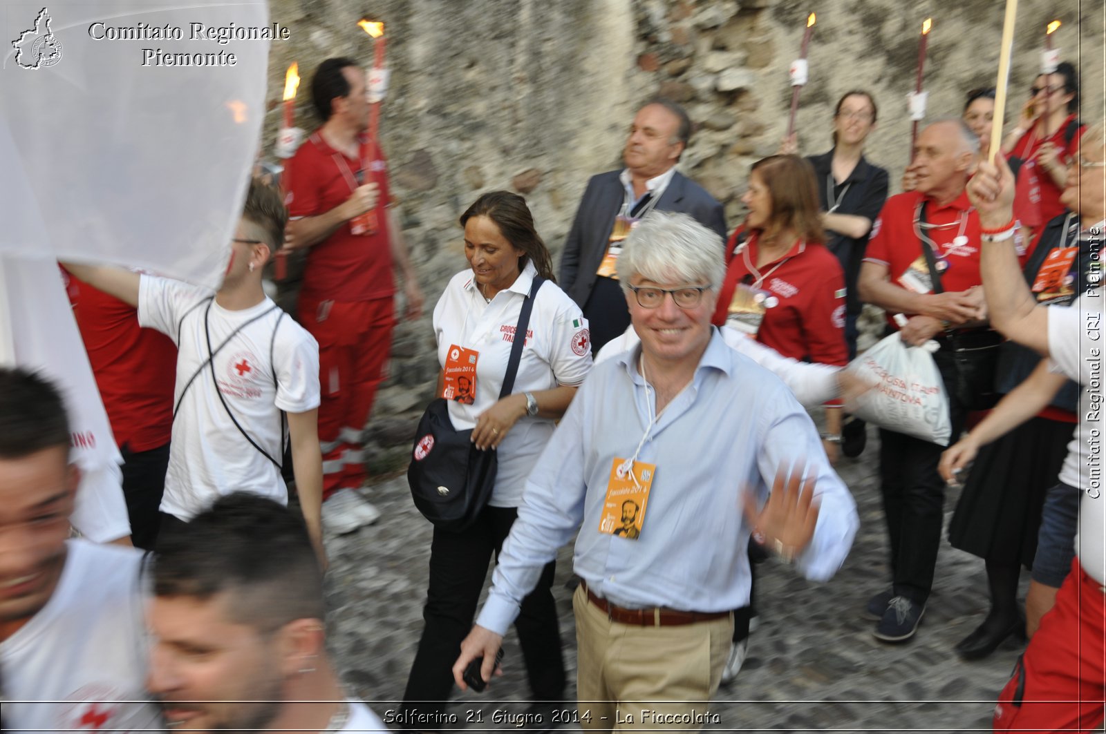 Solferino 21 iugno 2014 - La Fiaccolata - Croce Rossa Italiana - Comitato Regionale del Piemonte