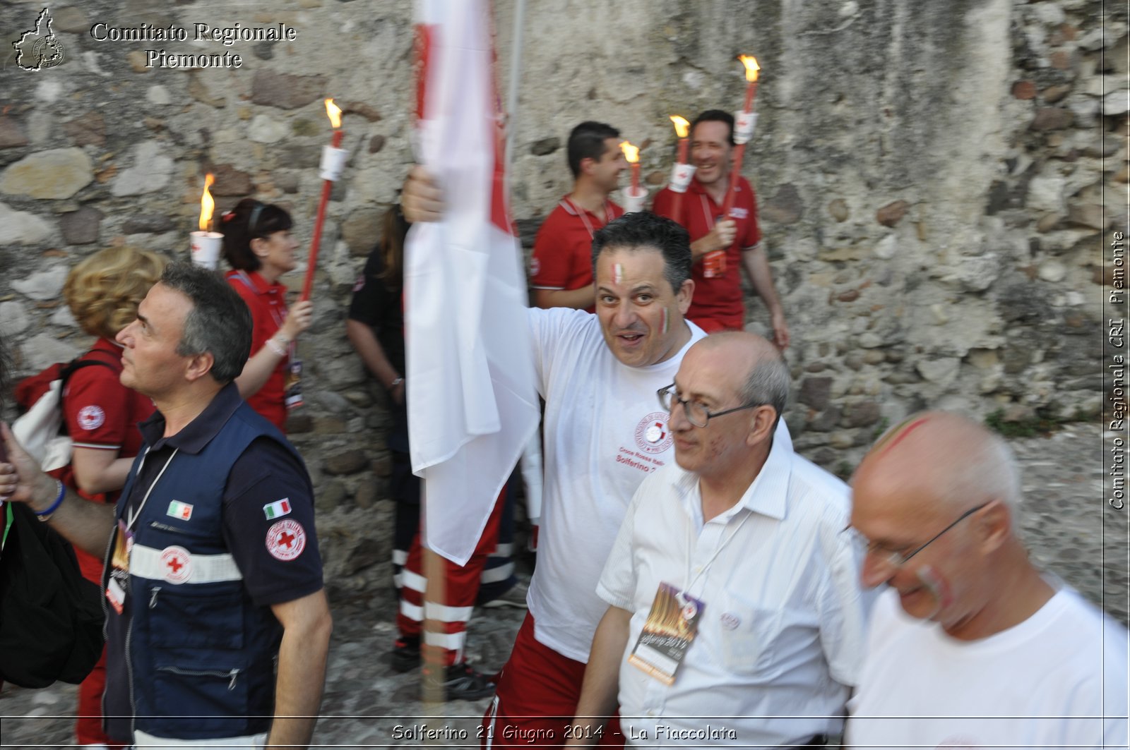 Solferino 21 iugno 2014 - La Fiaccolata - Croce Rossa Italiana - Comitato Regionale del Piemonte