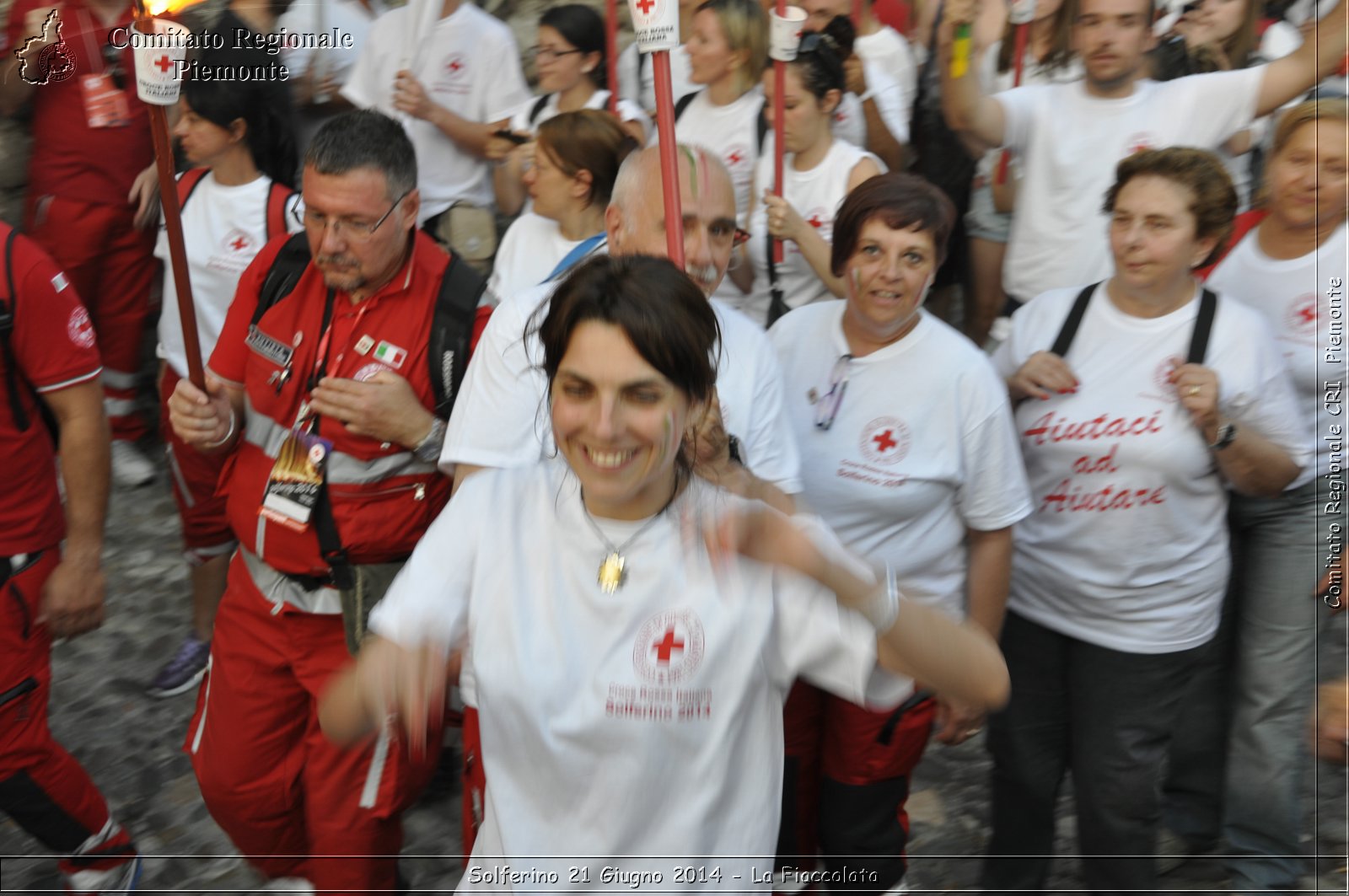 Solferino 21 iugno 2014 - La Fiaccolata - Croce Rossa Italiana - Comitato Regionale del Piemonte