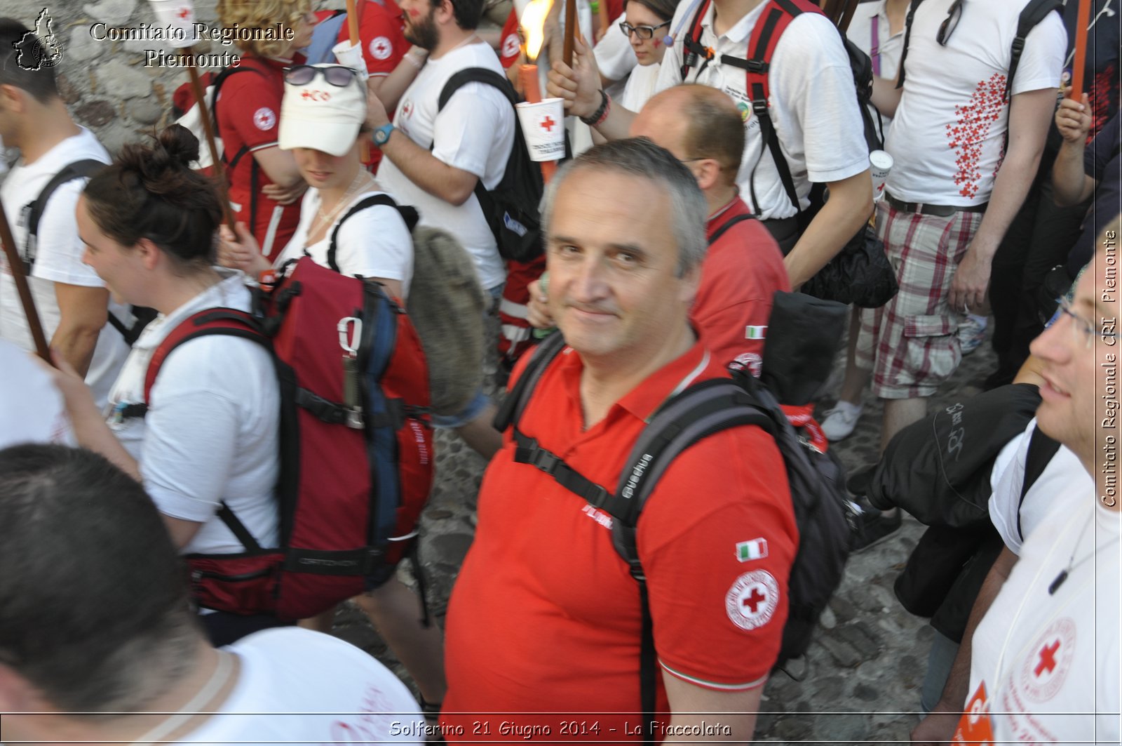 Solferino 21 iugno 2014 - La Fiaccolata - Croce Rossa Italiana - Comitato Regionale del Piemonte