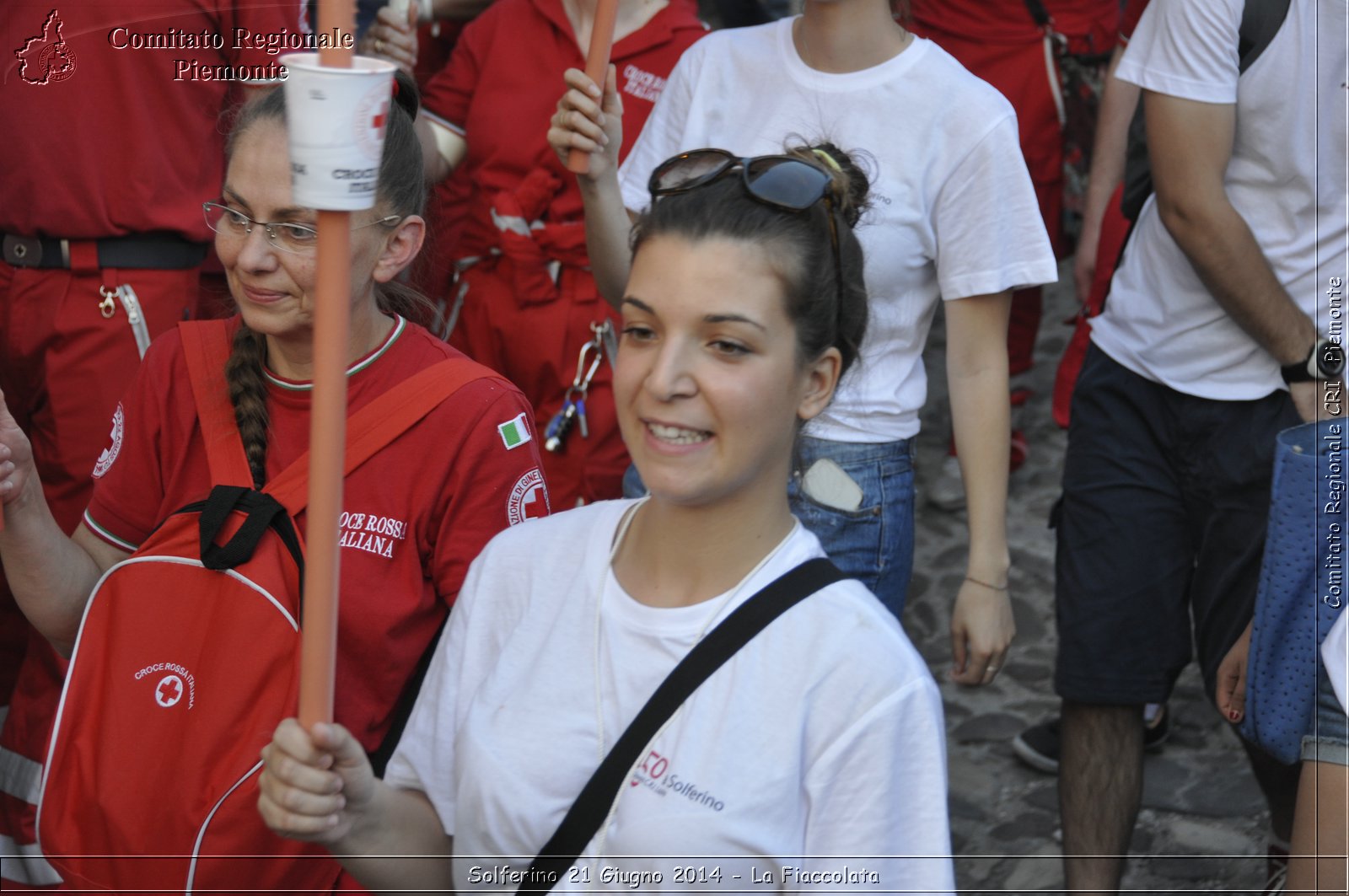 Solferino 21 iugno 2014 - La Fiaccolata - Croce Rossa Italiana - Comitato Regionale del Piemonte